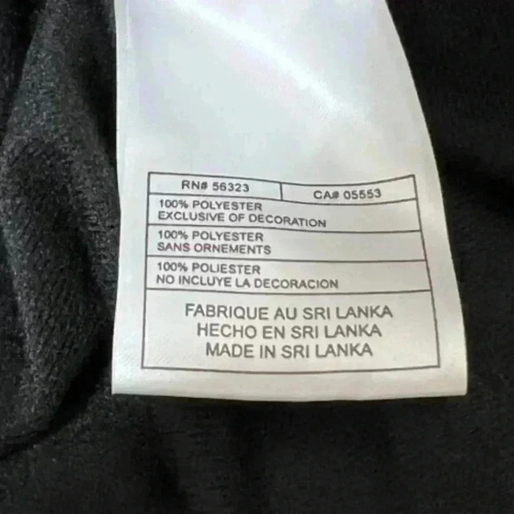 Nike Y2K Athletic Track Jacket Black And White Sz XL Vintage Activewear Running - Picture 7 of 7